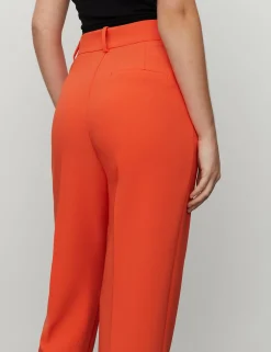 Ann Mandarin Red Trousers