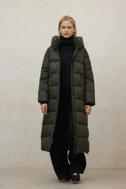 Aranda Dark Forest Puffer Coat
