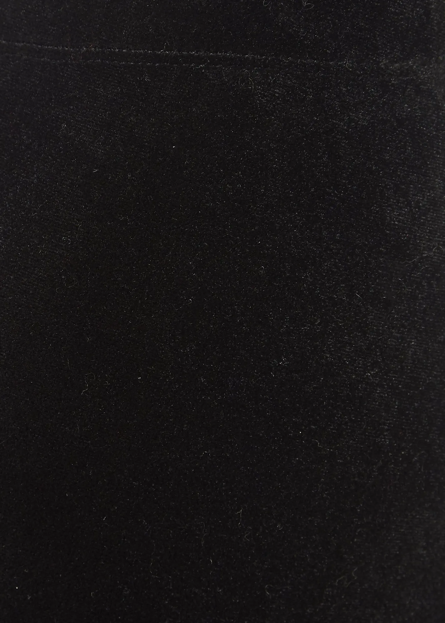 Black Velvet Leggings