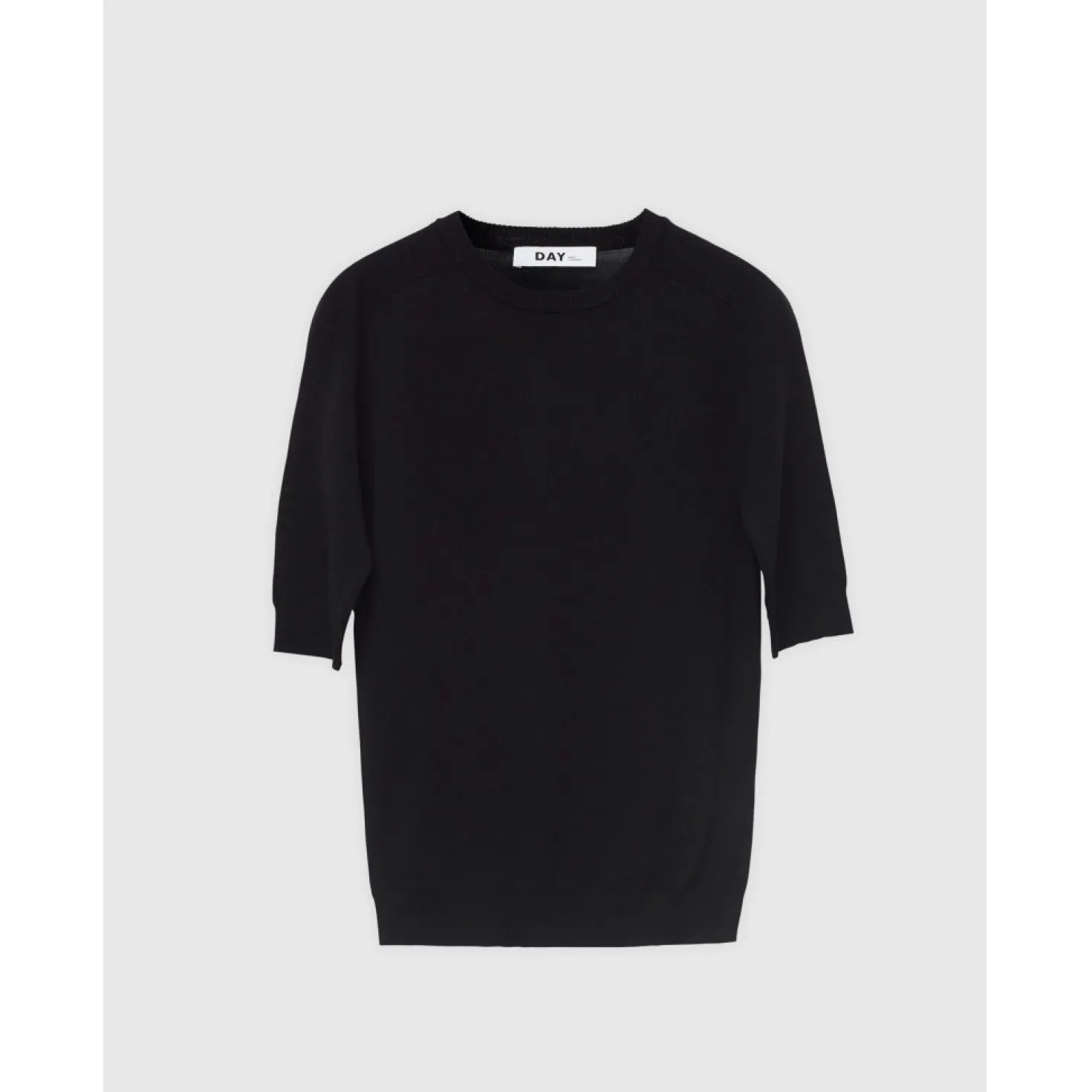 Carolina Black Merino Top