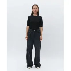 Carolina Black Merino Top