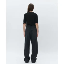 Carolina Black Merino Top