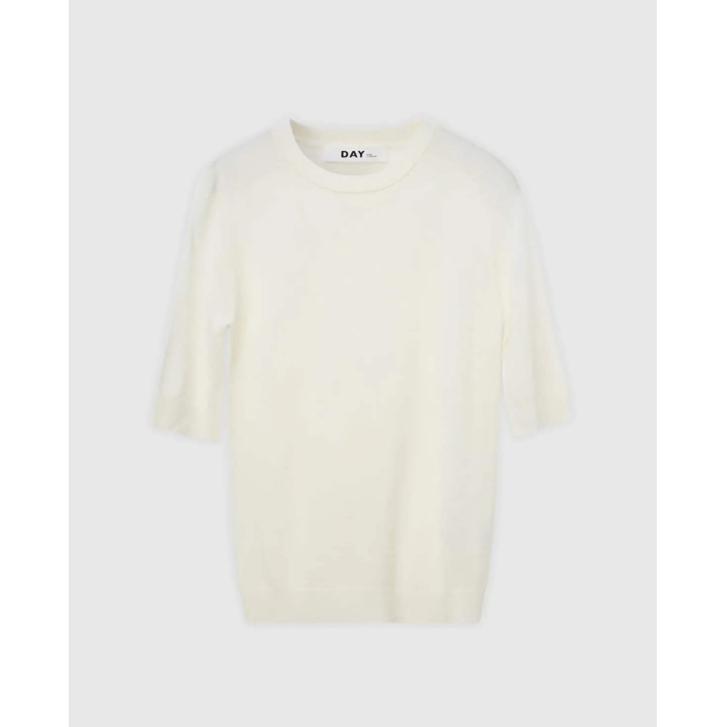Carolina Ivory Merino Top