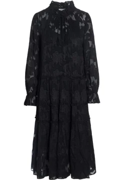 Dea Kudibal Viola 'Black Ruffle Dress'