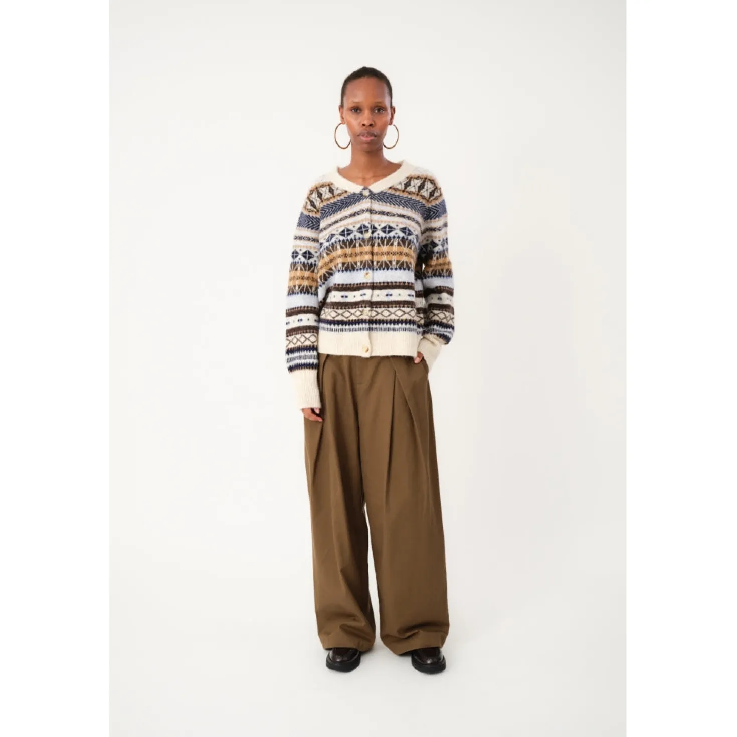 Eli Multi Knit Cardigan