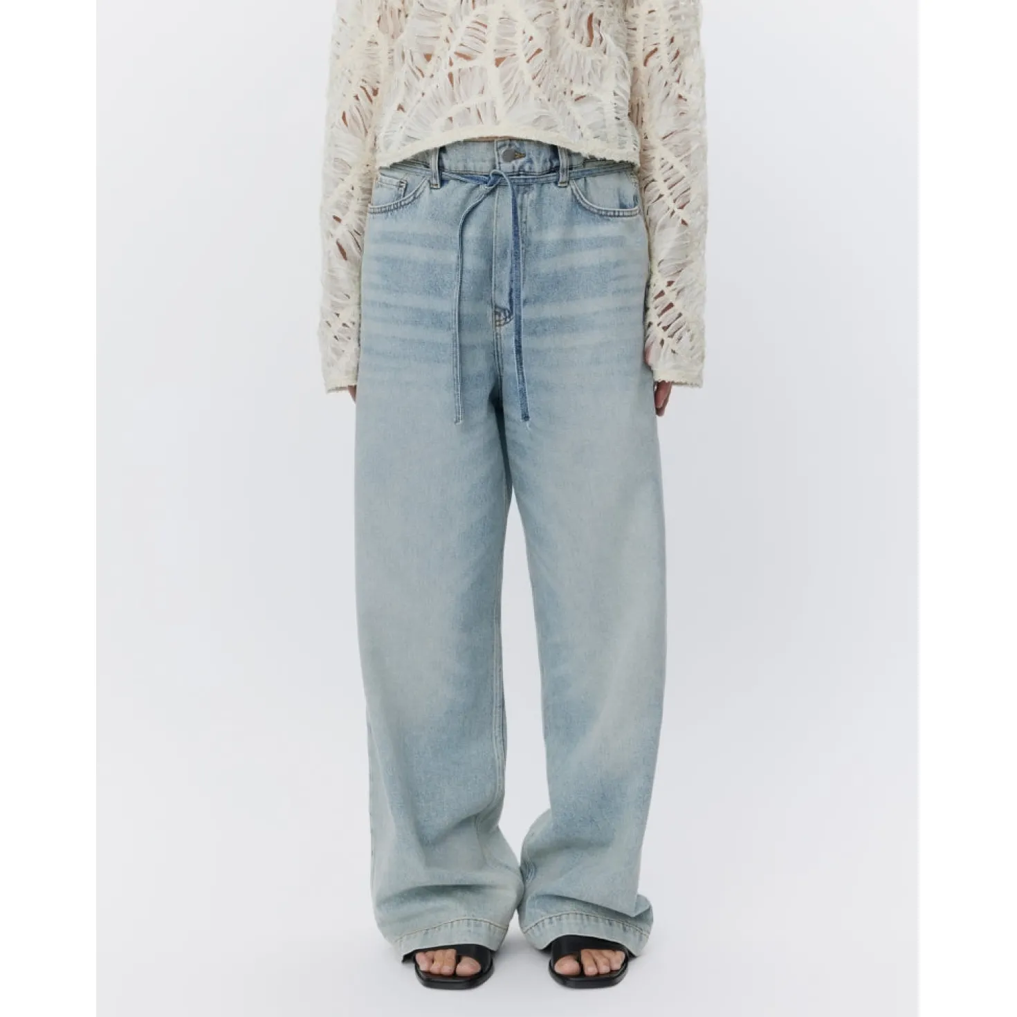 Elijah Vintage Denim Blue Jeans