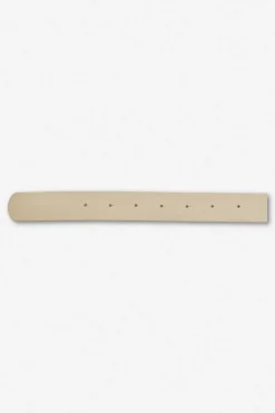 Latter Beige Leather Belt