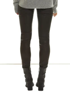 Leather Stretch Leggings