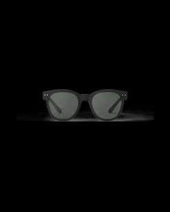Oversized Black Trapeze Sunglasses