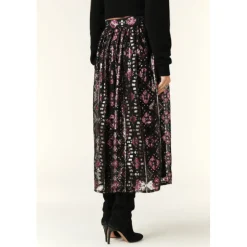 Pippa Sequin Midi Skirt