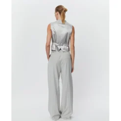 Ricardo Smoke Melange Classic Trousers