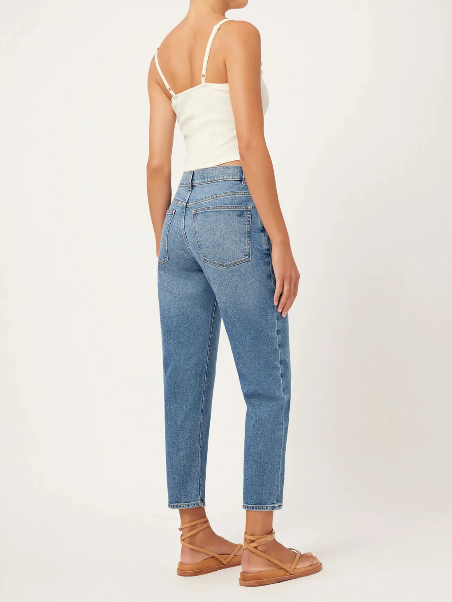Riley Vintage Oasis Boyfriend Straight Jeans