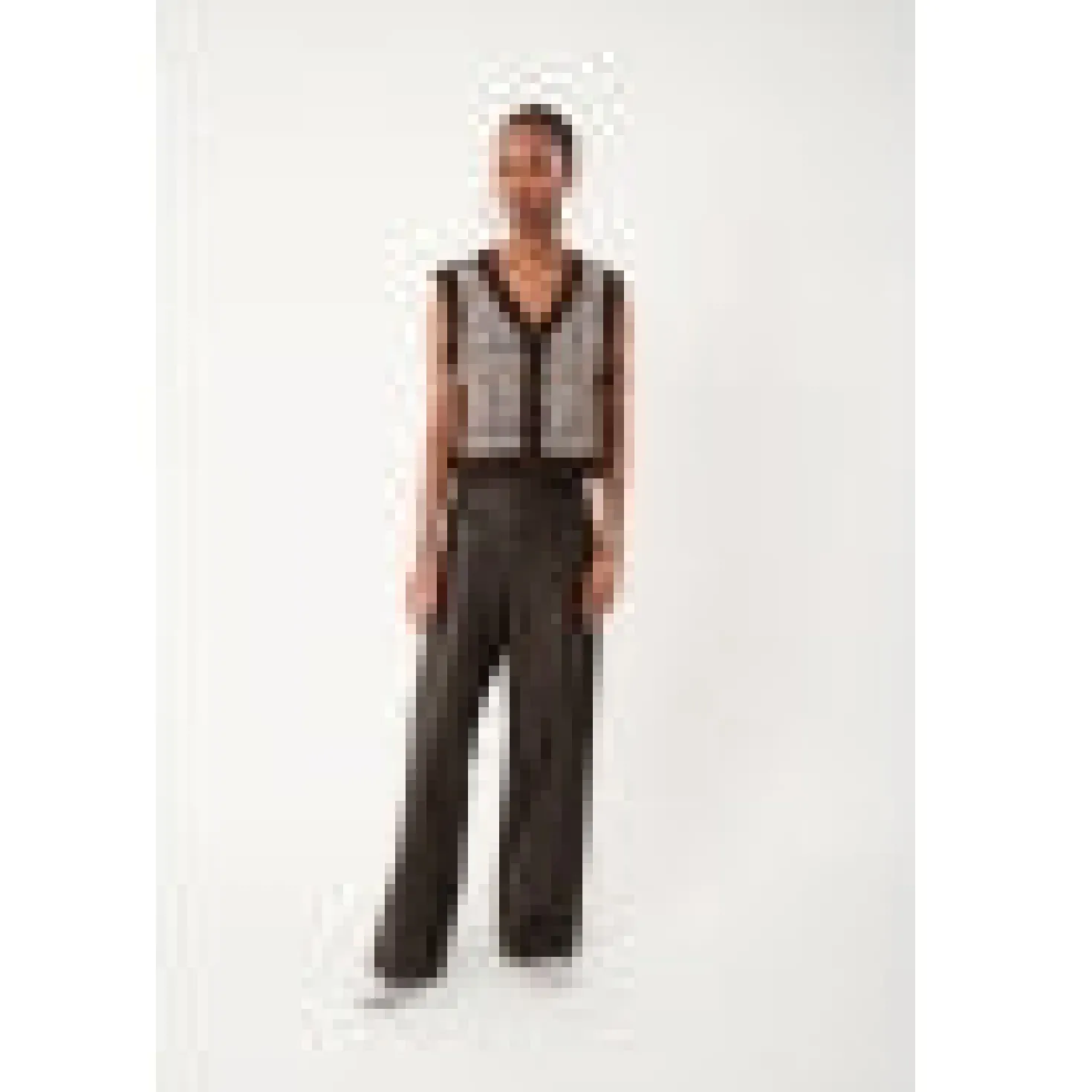 Ringo Brown Faux Leather Pants