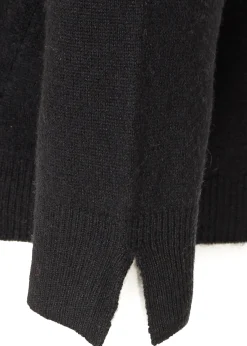 Short Blank Cashmere V Neck Sweater