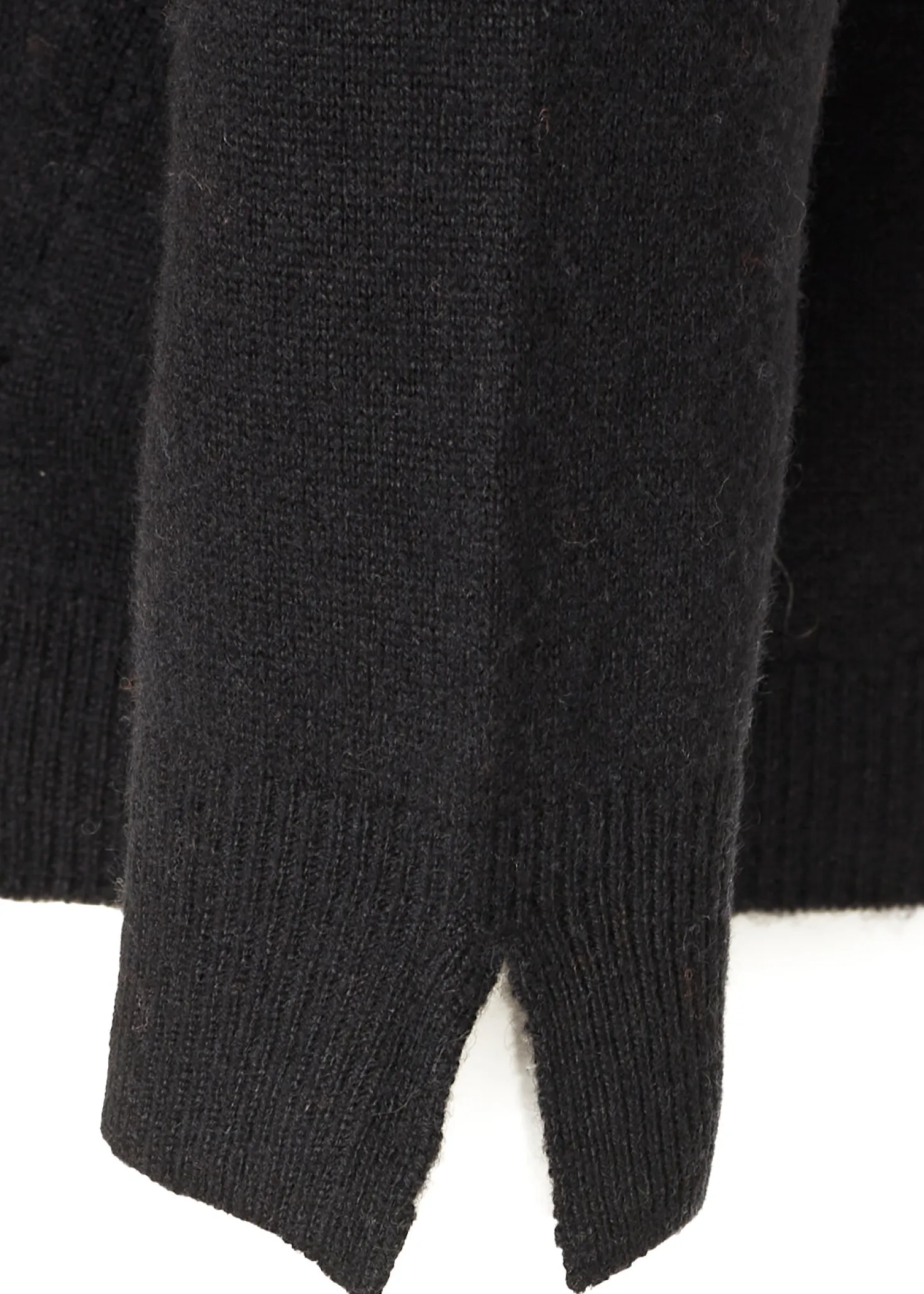 Short Blank Cashmere V Neck Sweater