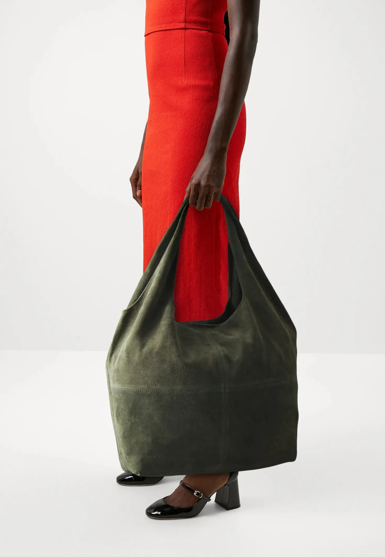 Suede Dalliea Bag