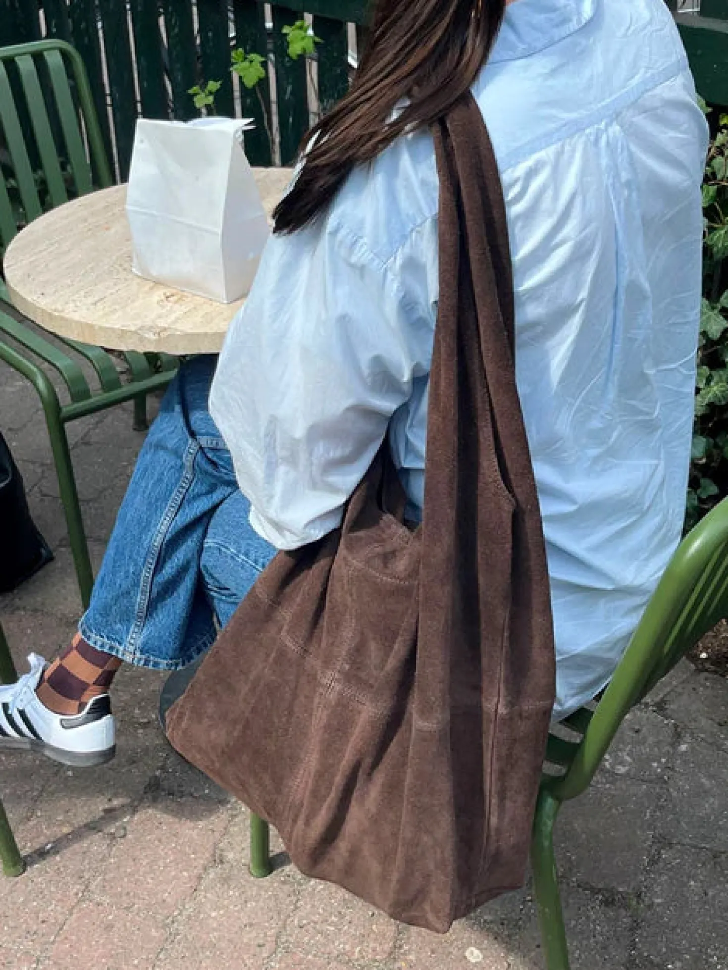 Suede Dalliea Bag