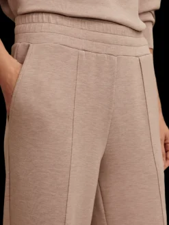Taupe Marl Wide Leg Pant 30